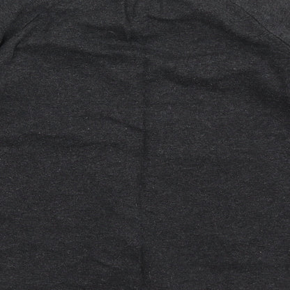 POP Girls Grey Crew Neck  Polyester Pullover Jumper Size 6-7 Years  Pullover - love to sparkly
