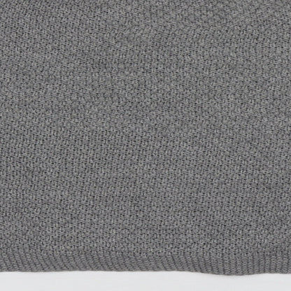 Primark Womens Grey Crew Neck Argyle/Diamond Acrylic Pullover Jumper Size 14