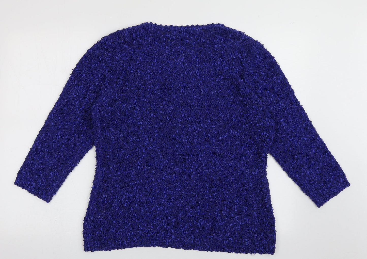 Womens UK Size L alexara Blue Pullover Jumper