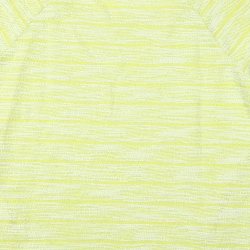 Womens UK Size 14 M&S Yellow Pullover Jumper