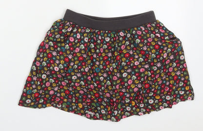 Boboli Girls Multicoloured Floral Viscose Skater Skirt Size 12 Years  Regular