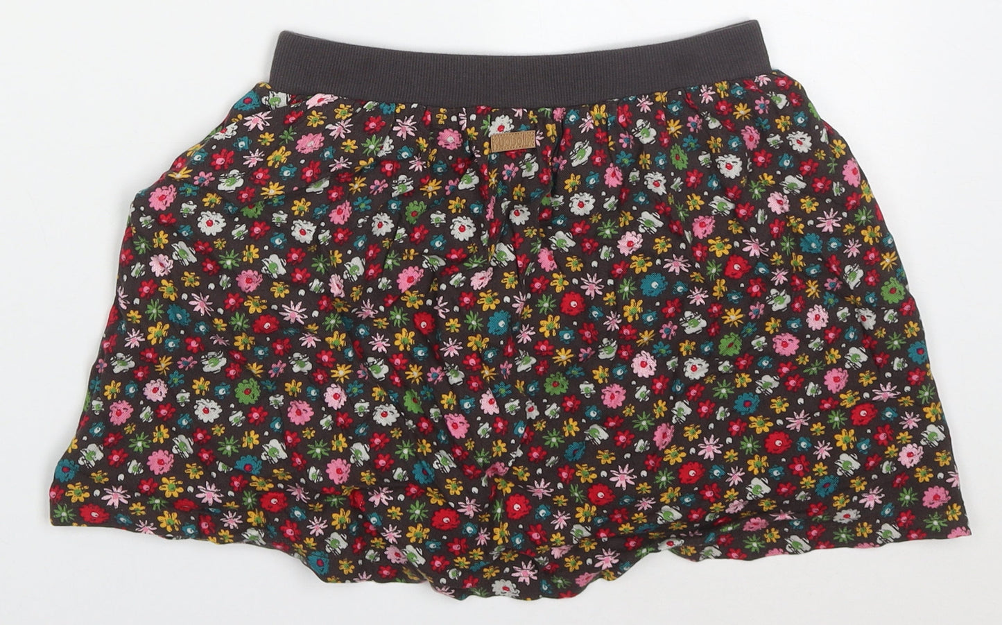 Boboli Girls Multicoloured Floral Viscose Skater Skirt Size 12 Years  Regular