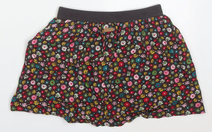 Boboli Girls Multicoloured Floral Viscose Skater Skirt Size 12 Years  Regular