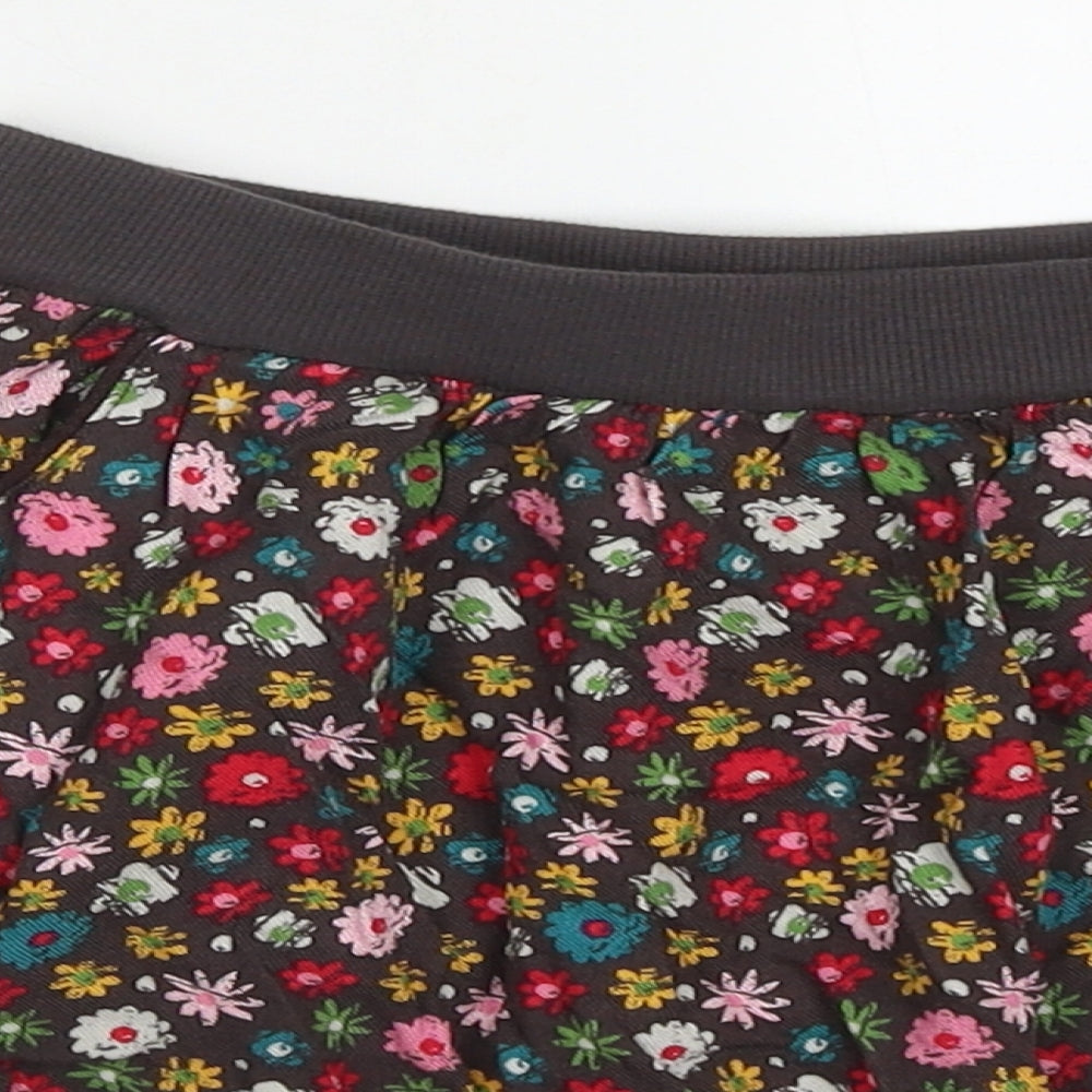 Boboli Girls Multicoloured Floral Viscose Skater Skirt Size 12 Years  Regular