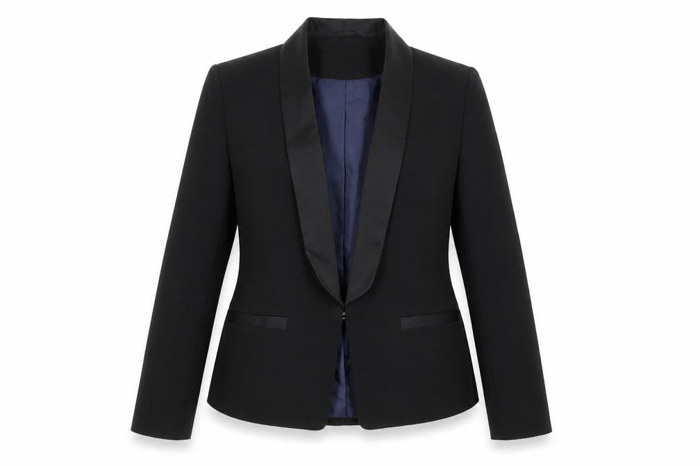 Womens UK Size 10 Atmosphere Regular Black Suit Jacket