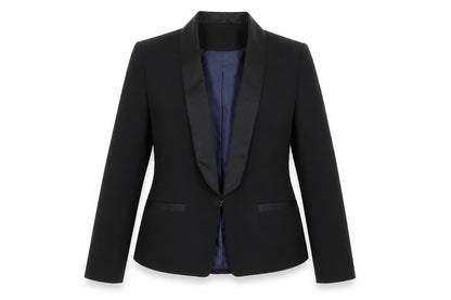 Womens UK Size 10 Atmosphere Regular Black Suit Jacket