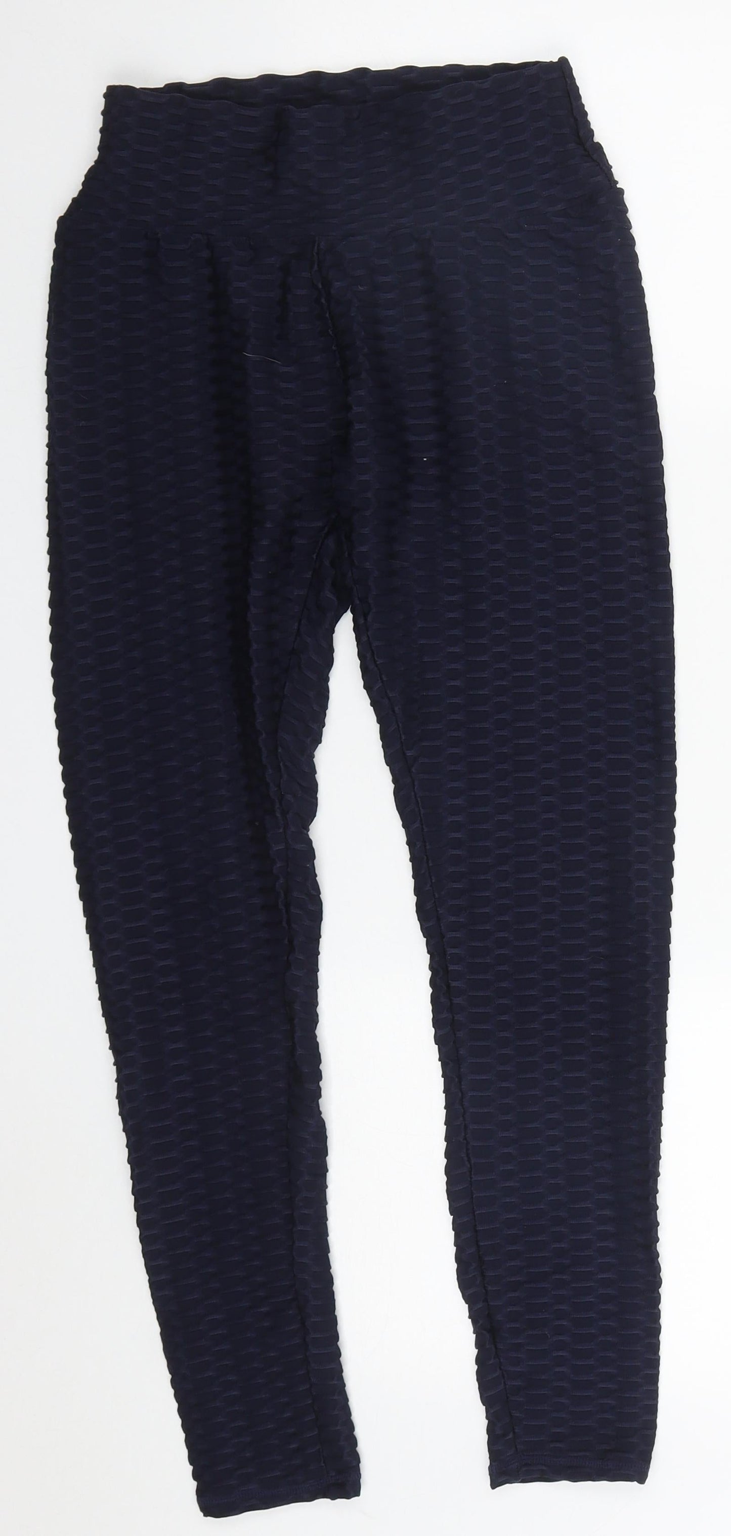 Womens UK Size S Preworn  Carrot Blue Leggings