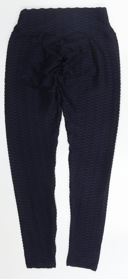 Womens UK Size S Preworn  Carrot Blue Leggings