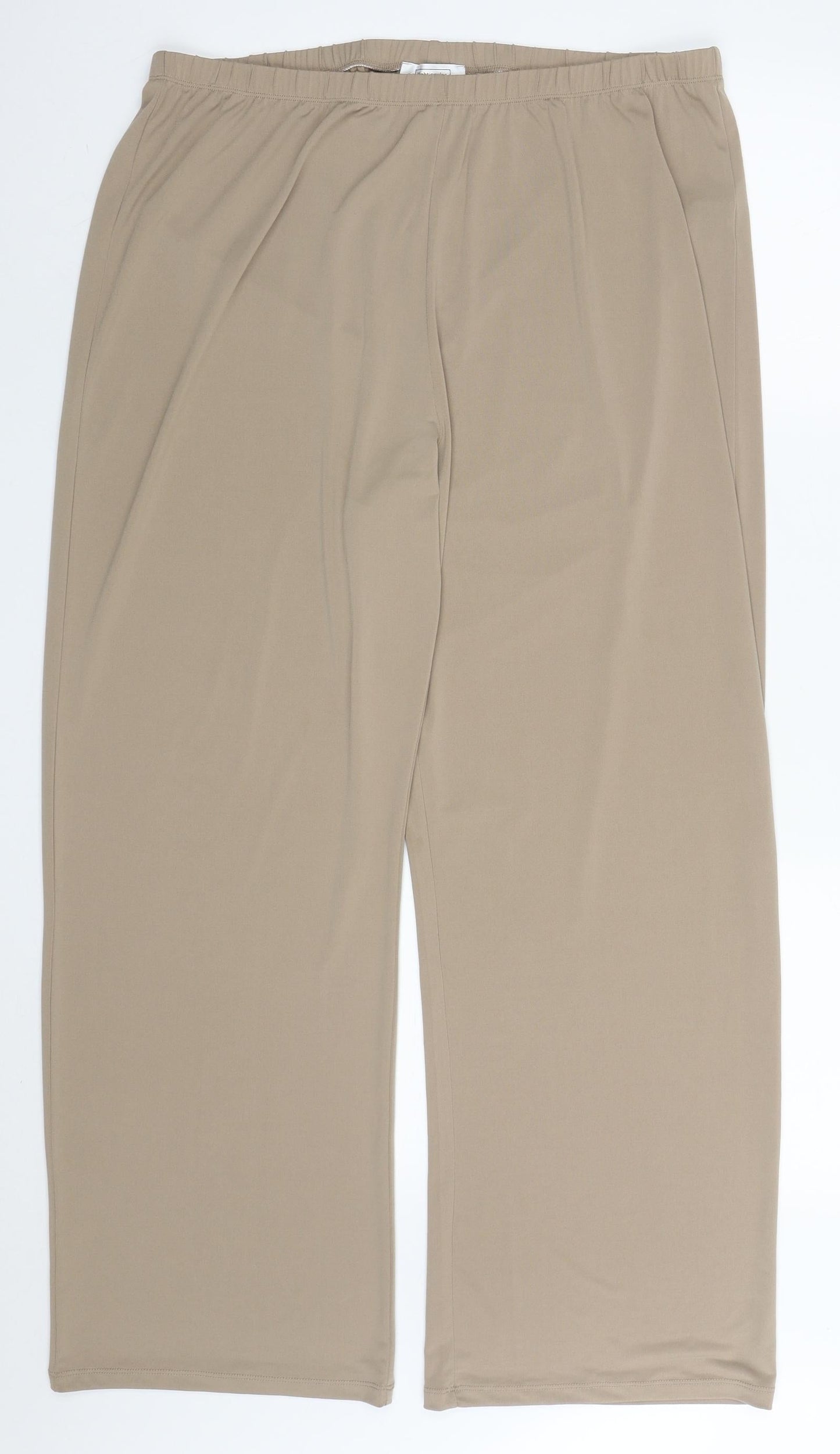Womens UK Size 18 Nightingales Regular Fit  Brown Trousers