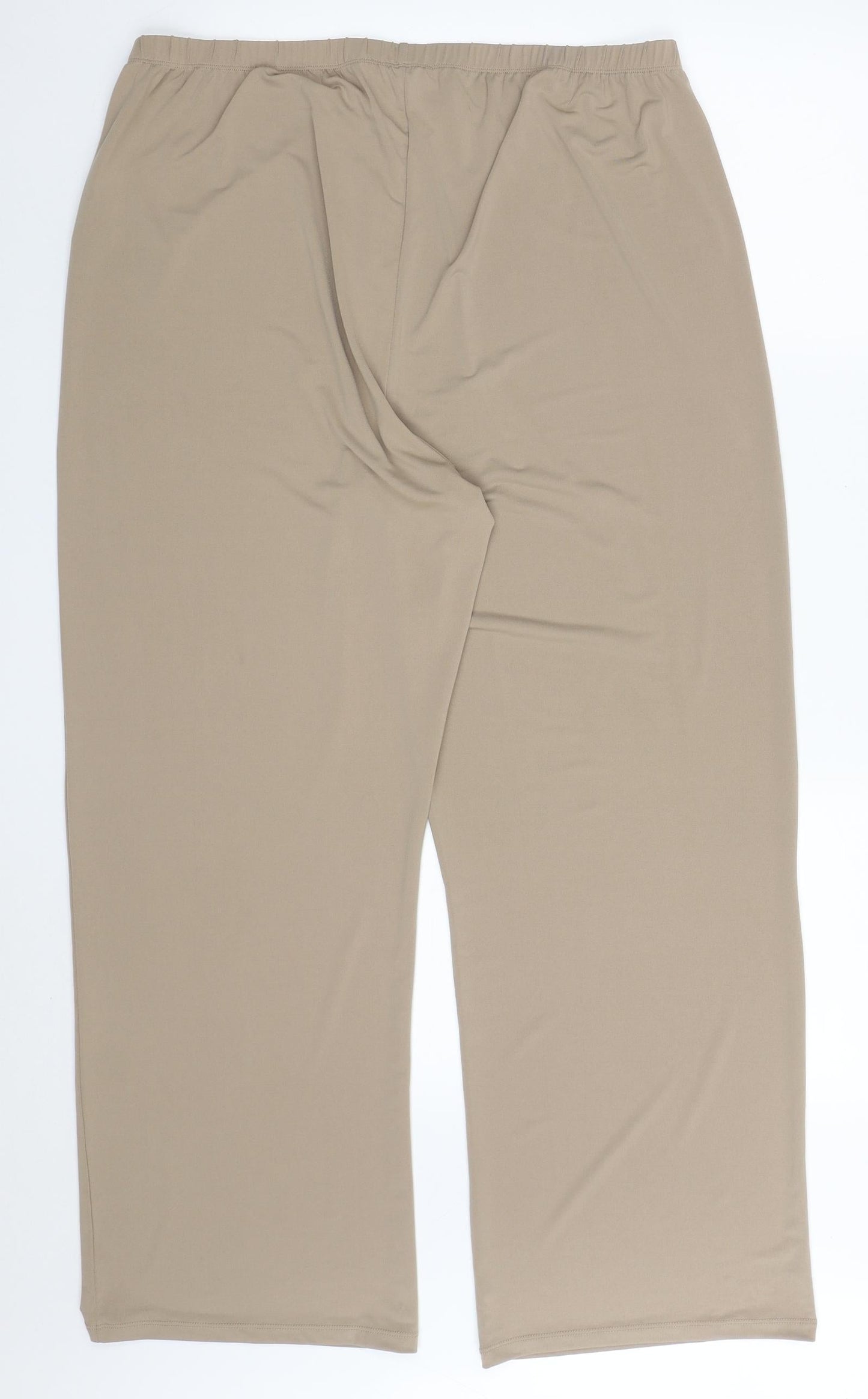 Womens UK Size 18 Nightingales Regular Fit  Brown Trousers