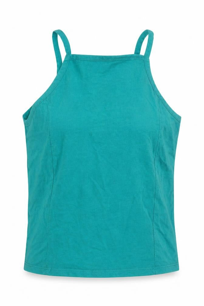 Womens UK Size 6 Miss Selfridge Green Basic Tank