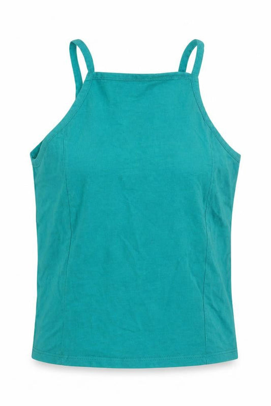 Womens UK Size 6 Miss Selfridge Green Basic Tank