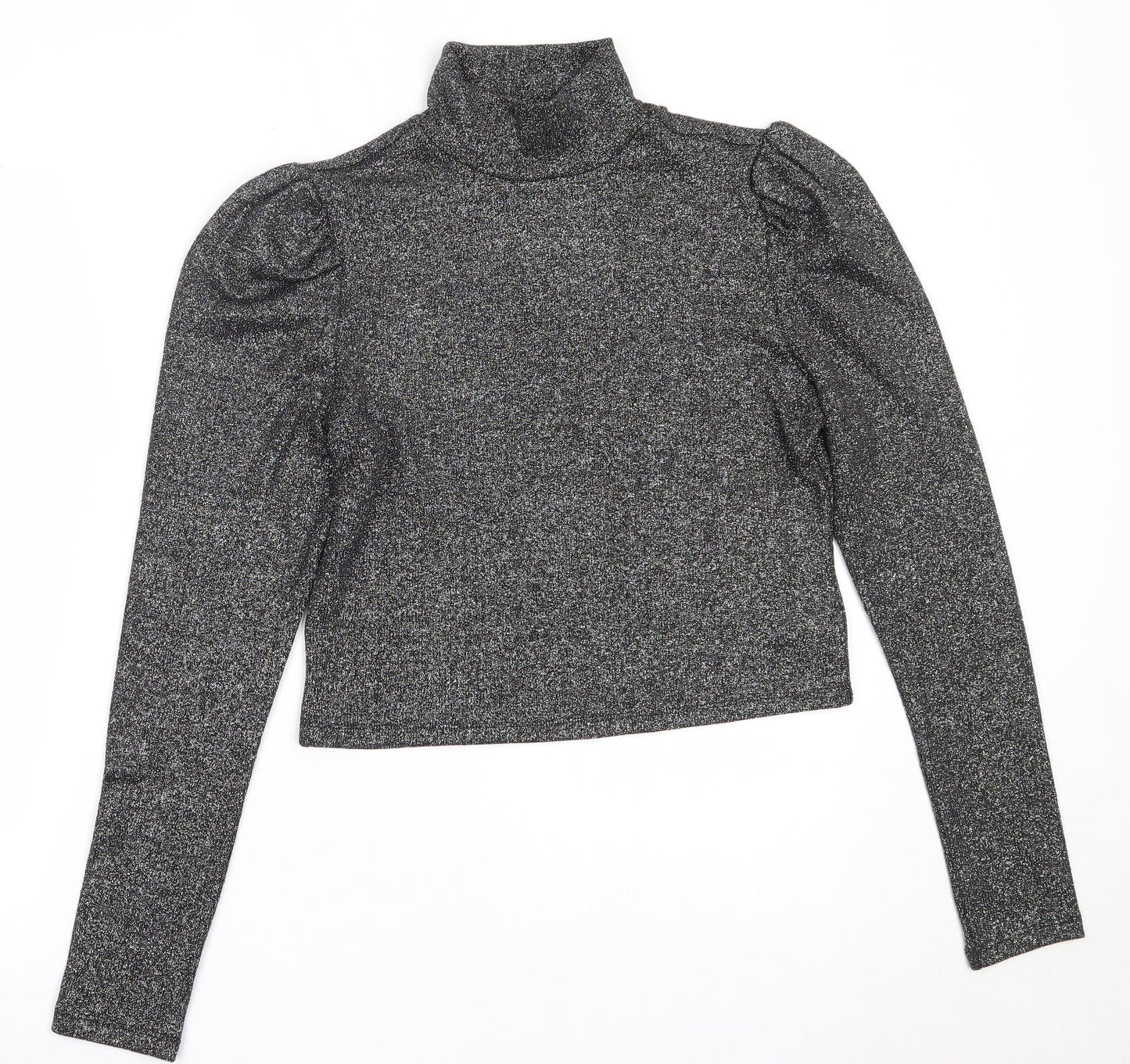 Womens UK Size L H&M Black Pullover Jumper