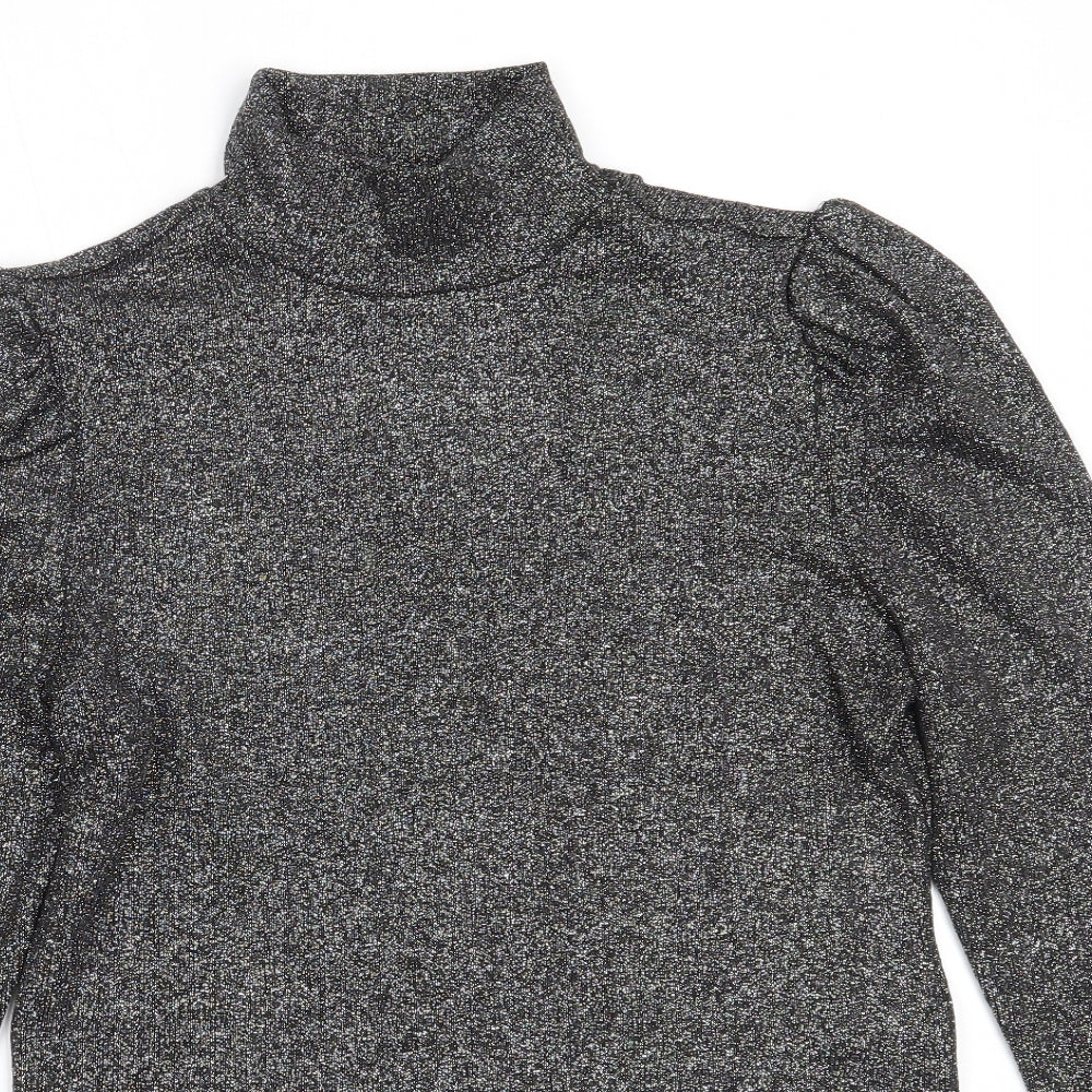 Womens UK Size L H&M Black Pullover Jumper