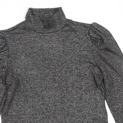 Womens UK Size L H&M Black Pullover Jumper