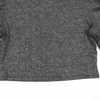 Womens UK Size L H&M Black Pullover Jumper