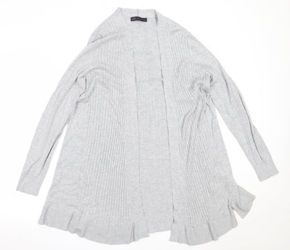Womens UK Size M Marks and Spencer Grey Cardigan Jumper