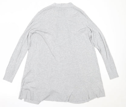 Womens UK Size M Marks and Spencer Grey Cardigan Jumper
