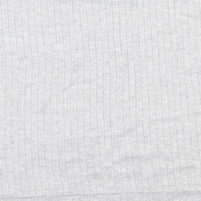 Primark Womens Grey Round Neck  Viscose Pullover Jumper Size M