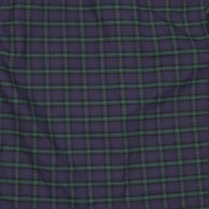 Mens UK Size XL Dunnes Stores Blue  Button-Up Long Sleeve Casual Shirt