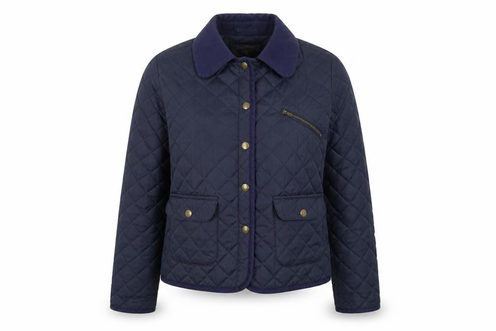 Limited Collection  Womens Blue   Quilted Coat Size 10