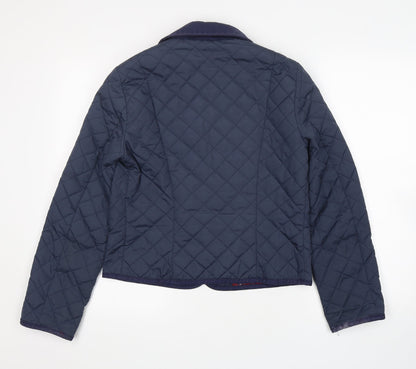Limited Collection  Womens Blue   Quilted Coat Size 10