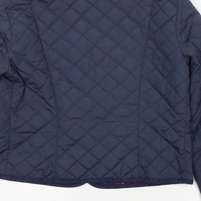 Limited Collection  Womens Blue   Quilted Coat Size 10