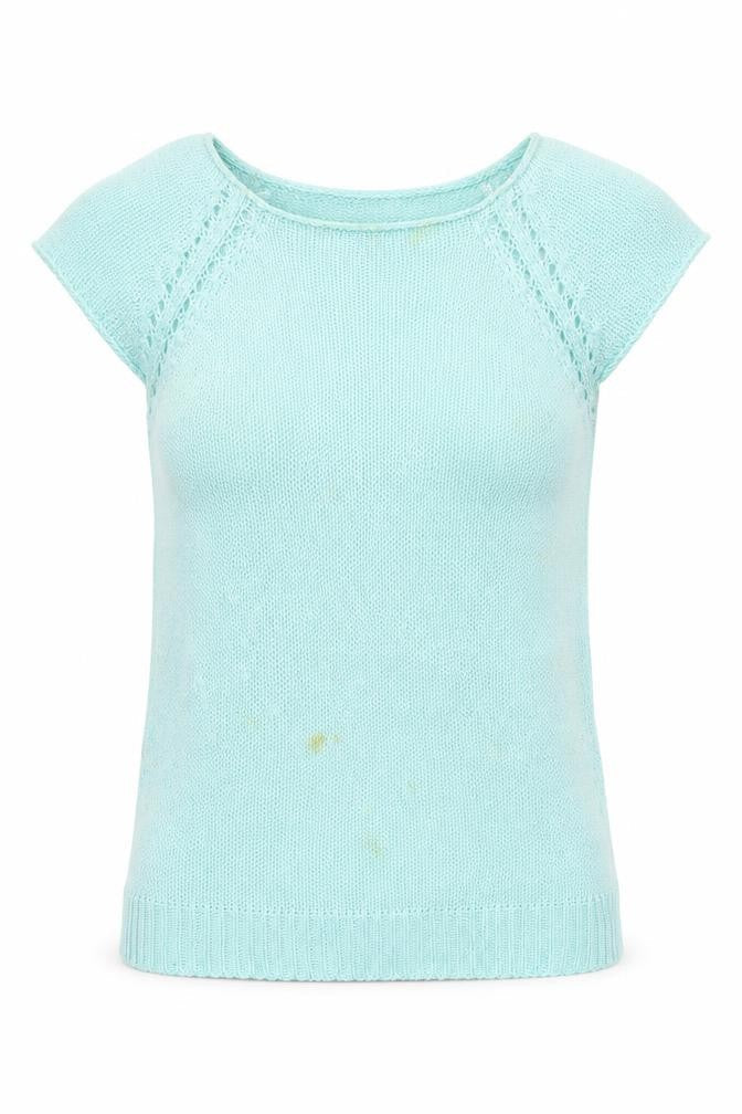 Womens UK Size S Peacocks Green Pullover Jumper