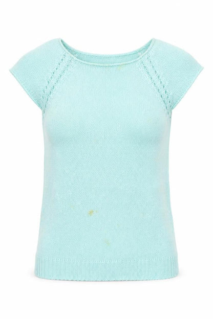 Womens UK Size S Peacocks Green Pullover Jumper