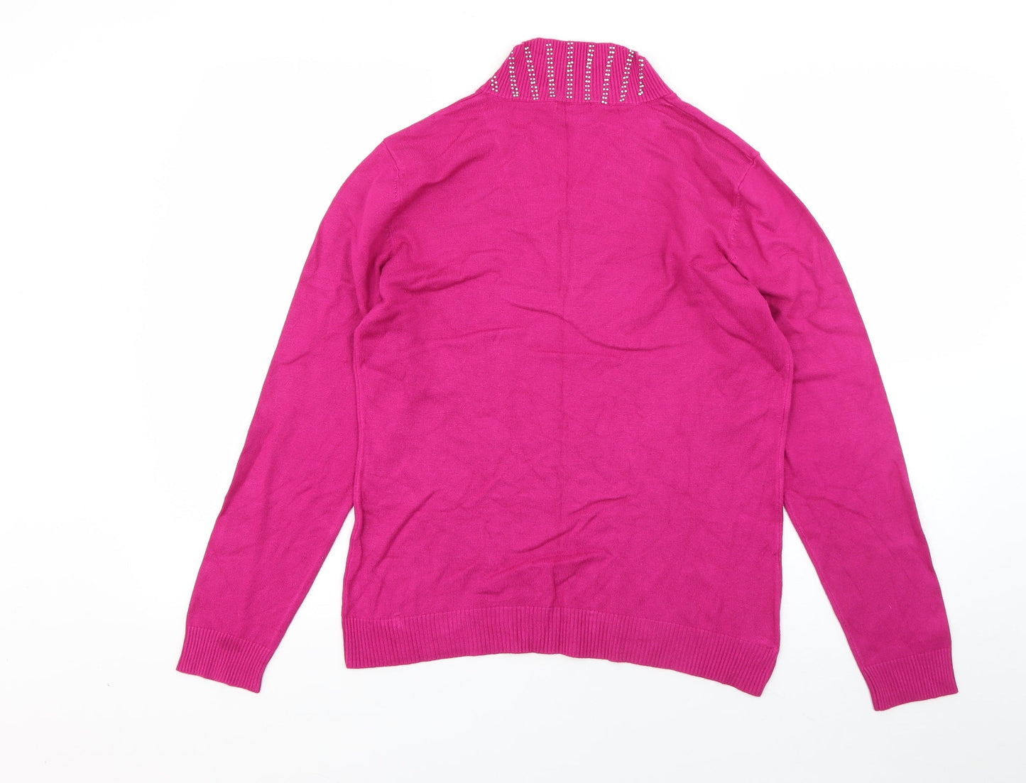 Womens UK Size S Casamia Pink Pullover Jumper