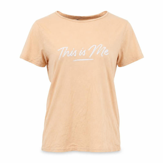 New Look Womens Beige  Cotton Basic Polo Size 10 Crew Neck