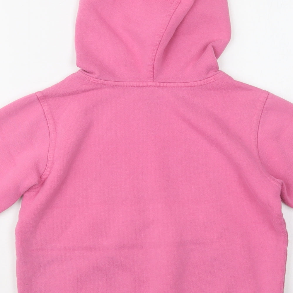 Garb Girls Pink  Cotton Pullover Hoodie Size 5-6 Years