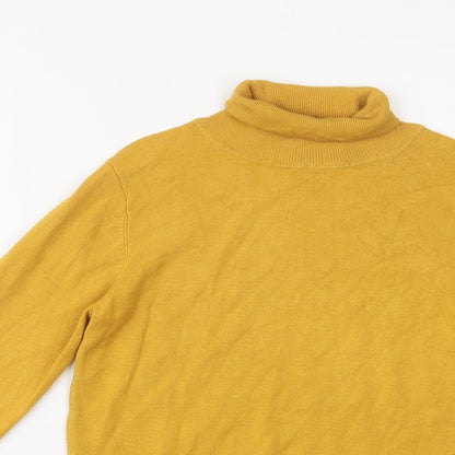 Womens UK Size S Dunnes Stores Yellow Pullover Jumper