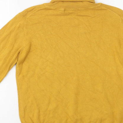 Womens UK Size S Dunnes Stores Yellow Pullover Jumper