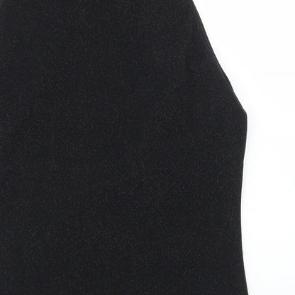 Womens UK Size M H&M Black Camisole Blouse