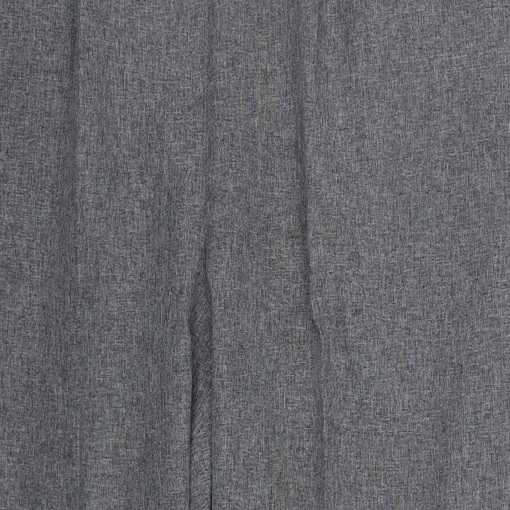 Bonmarché Womens Grey  Polyester Trousers  Size 18 L24 in Regular