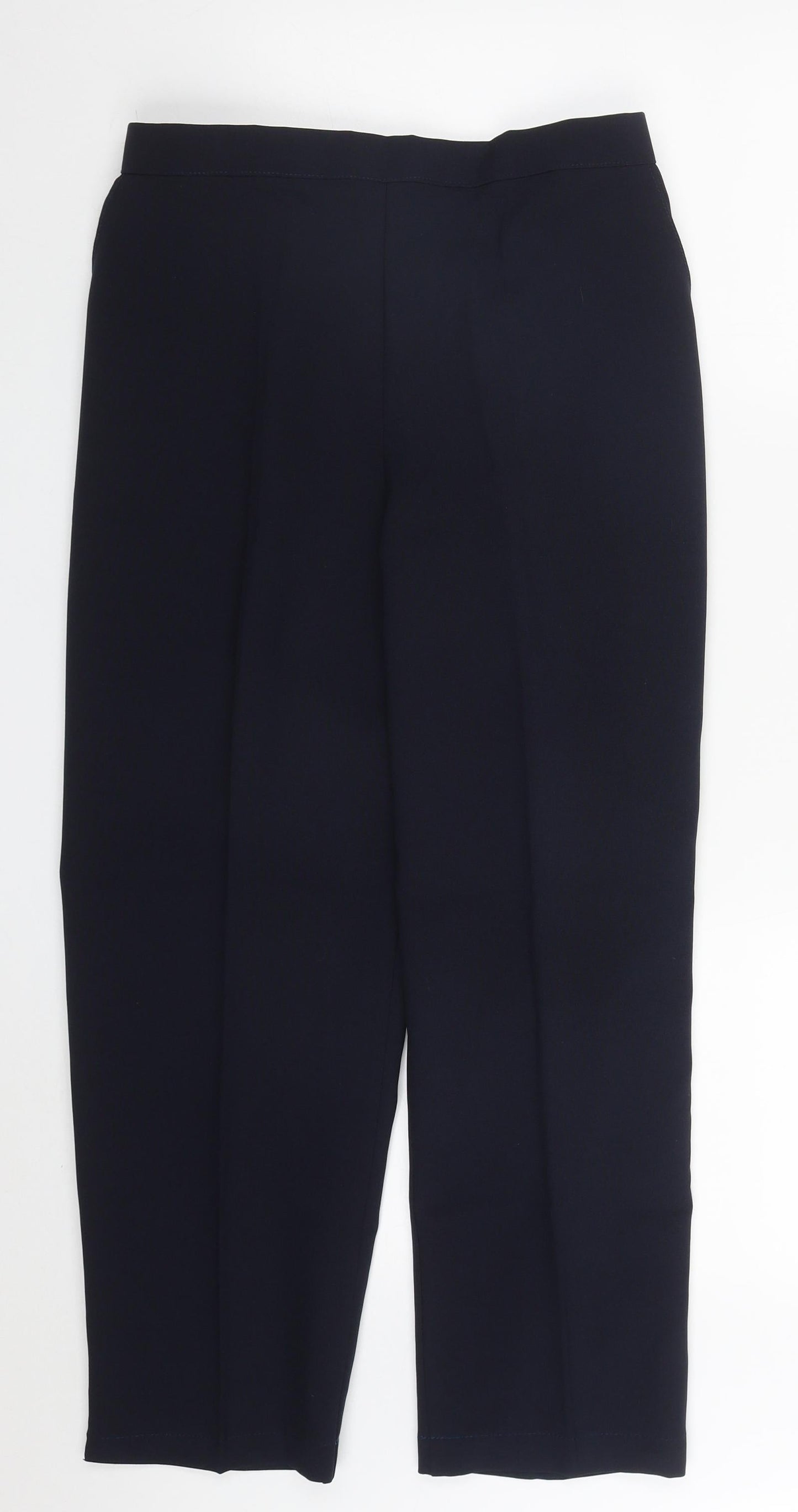 Womens UK Size 16 Emma Regular Fit  Blue Trousers