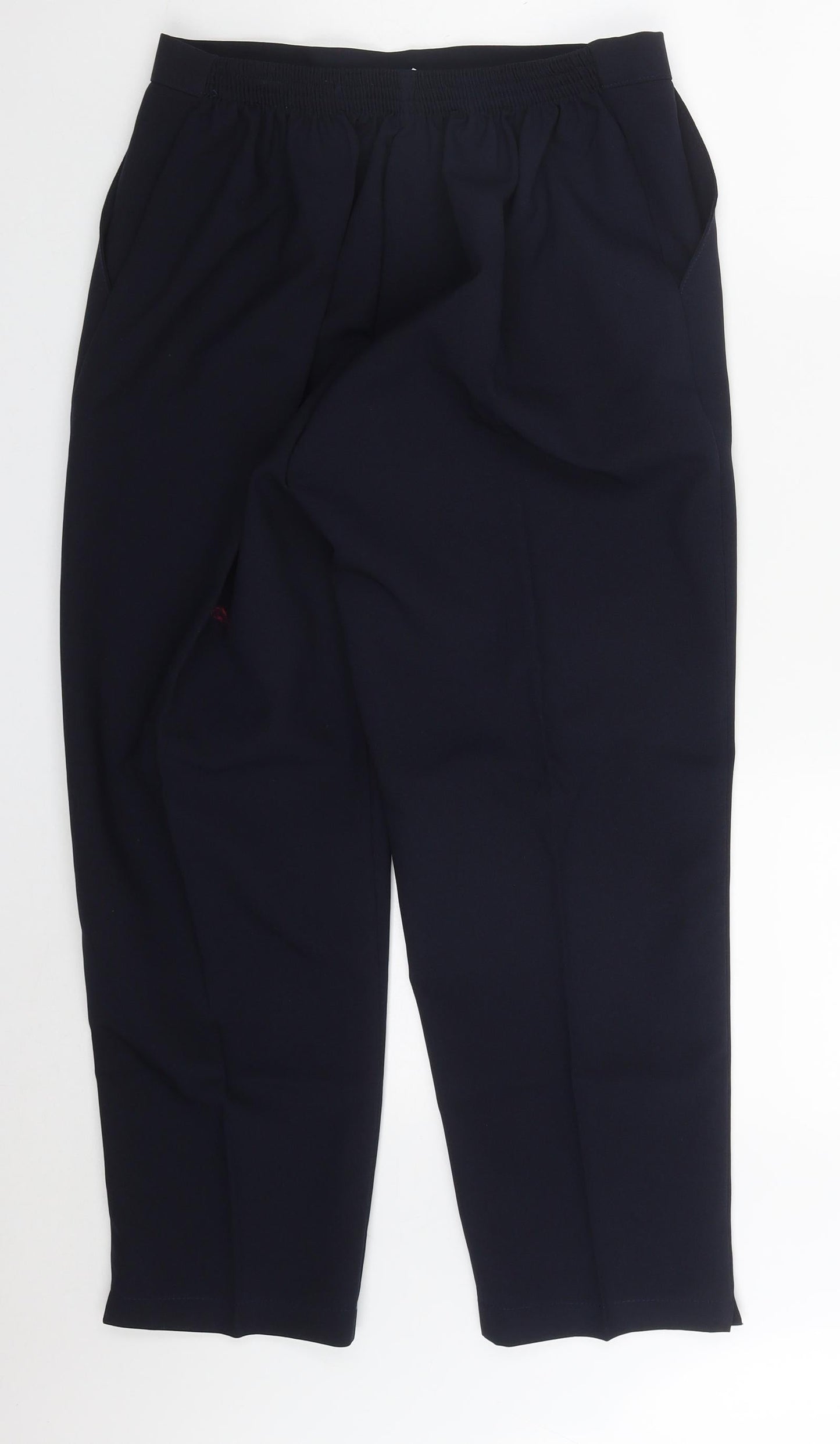 Womens UK Size 16 Emma Regular Fit  Blue Trousers