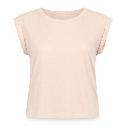 Womens UK Size 10 New Look Pink Basic T-Shirt