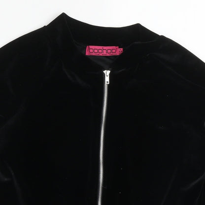 Womens UK Size 8 Boohoo Black Jacket