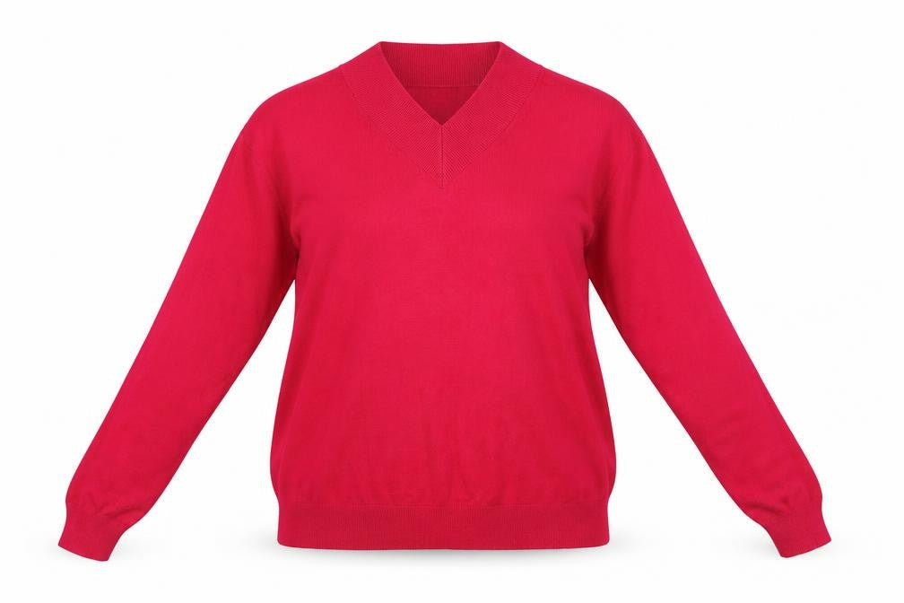 Womens UK Size M Marks and Spencer Red Pullover Jumper