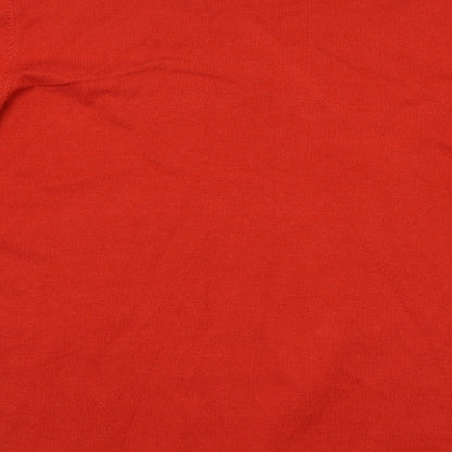 Gerard Womens Red Round Neck  Viscose Pullover Jumper Size 18