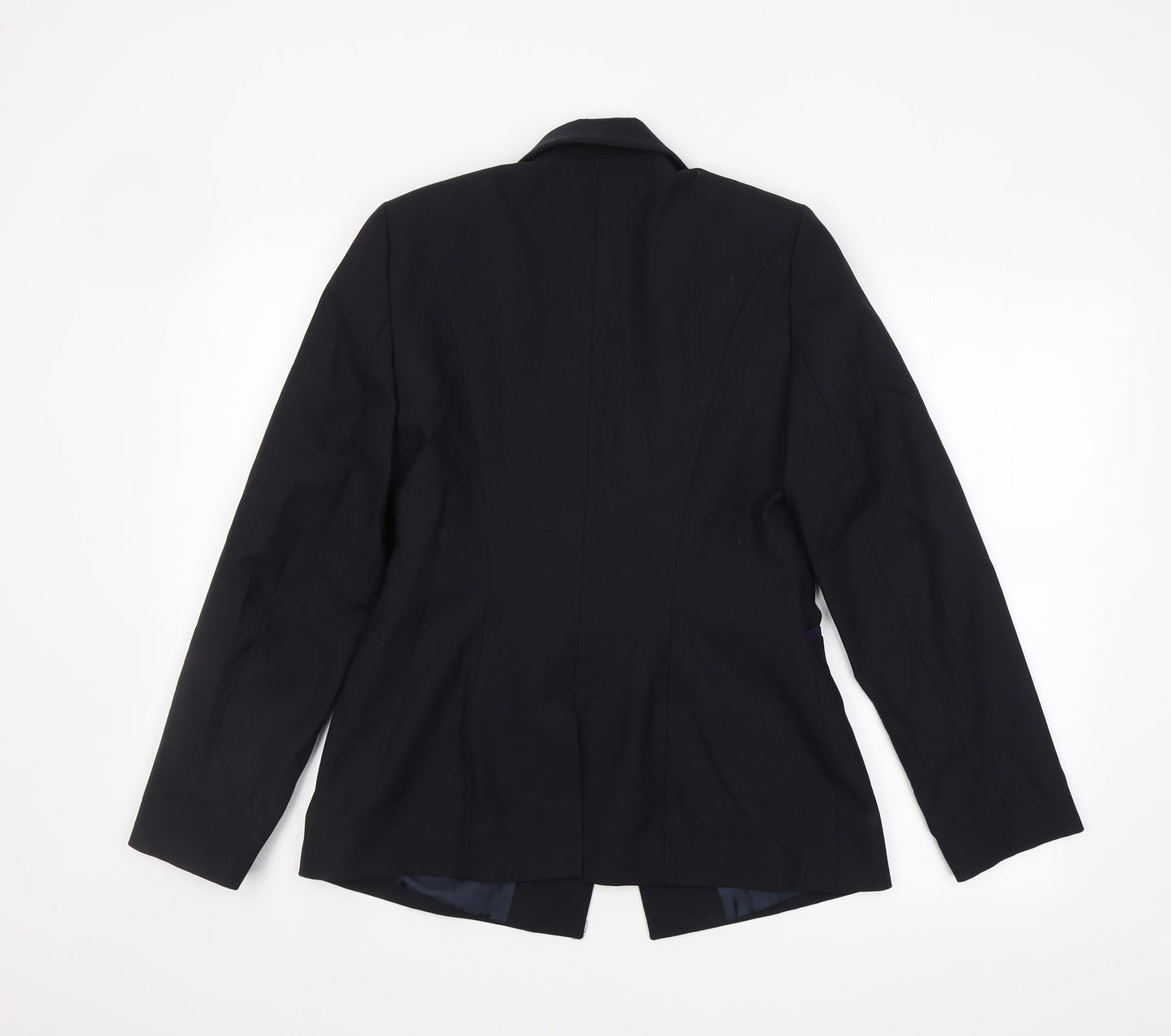Womens UK Size 10 Preworn Regular Black Suit Jacket
