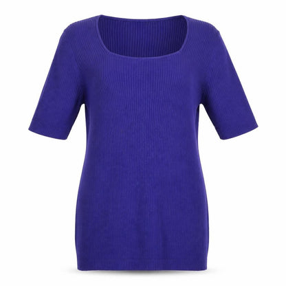 Womens UK Size S Preworn Purple Pullover Jumper