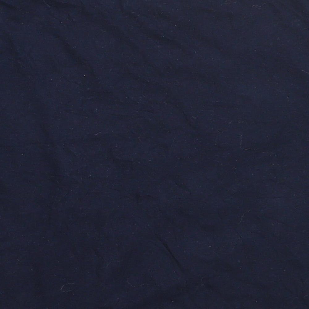 B&M Boys Blue  Cotton Basic T-Shirt Size 6-7 Years Round Neck  - shark