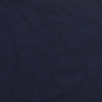 B&M Boys Blue  Cotton Basic T-Shirt Size 6-7 Years Round Neck  - shark