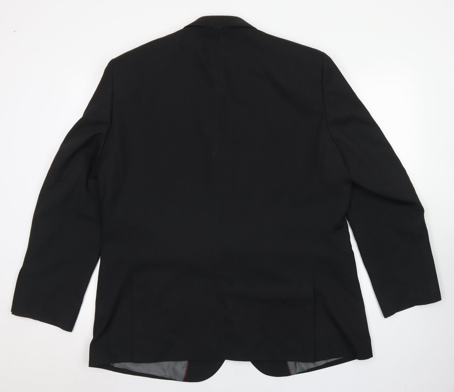 F&F Mens Beige Striped Polyester Jacket Blazer Size 46