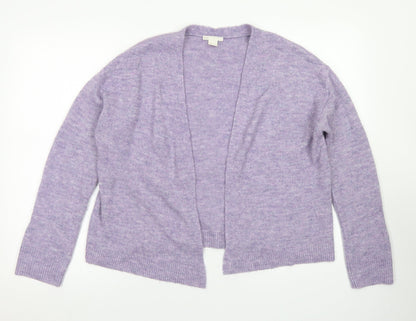 Womens UK Size XS H&M Purple Cardigan Jumper
