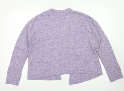 Womens UK Size XS H&M Purple Cardigan Jumper