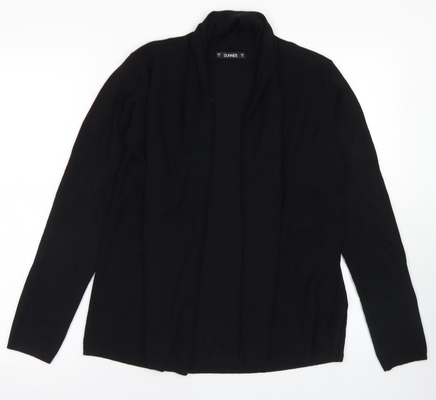 Womens UK Size S Dunnes Stores Black Cardigan Jumper